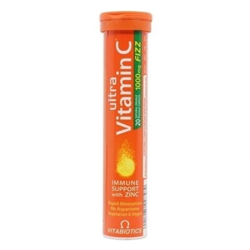 

Vitabiotics Ultra Vitamin C 1000 мг 20 шипучих таблеток