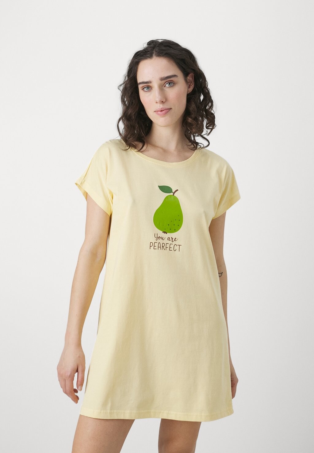 

Ночная рубашка VD FRUITS LASCANA, желтый
