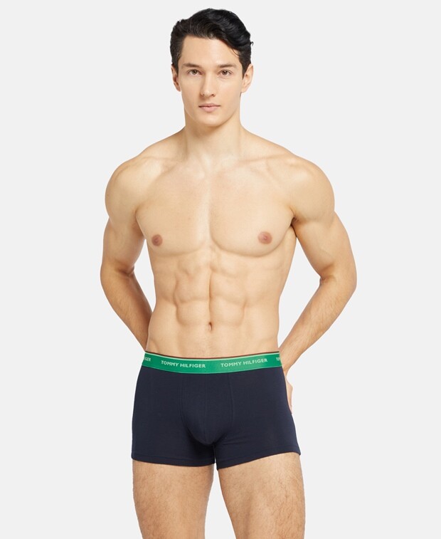 

Шорты-боксеры, комплект из 3 шт. Tommy Hilfiger, зеленое яблоко