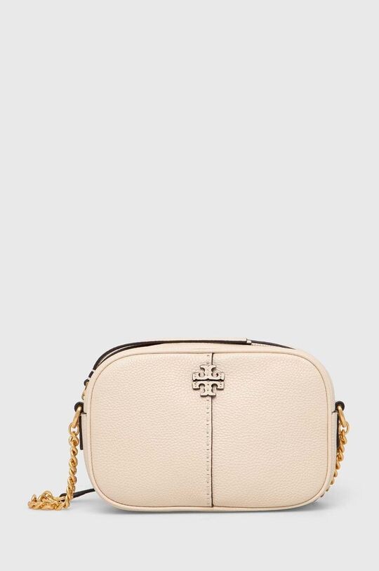 

Кожаная сумочка Tory Burch, бежевый