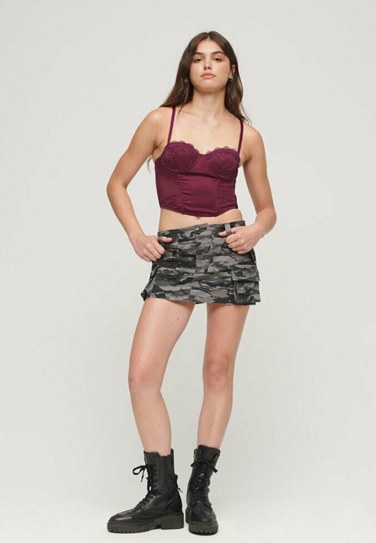 

Топ MIDI Superdry, фиолетовый