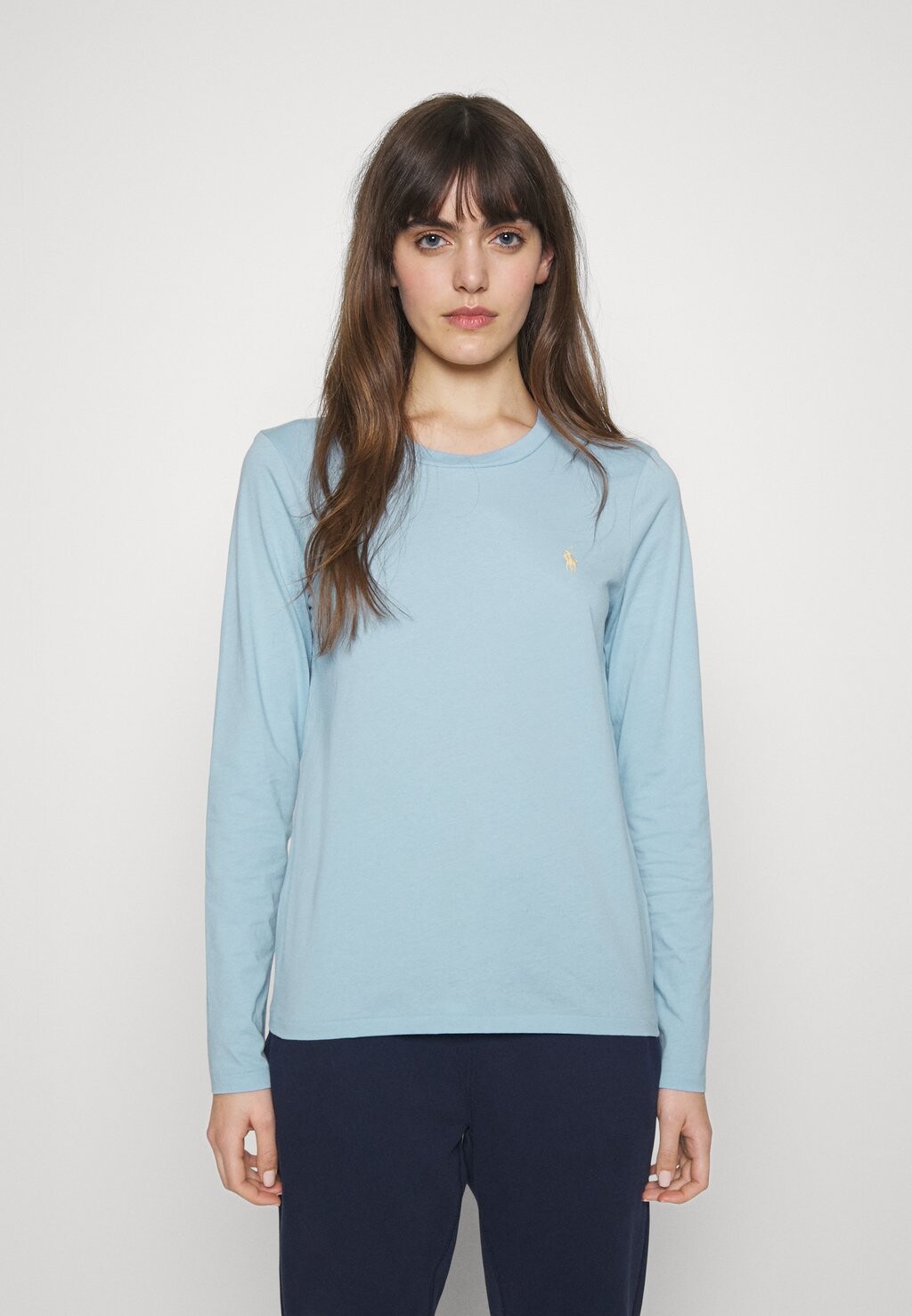 

Рубашка с длинным рукавом Polo Ralph Lauren, синий