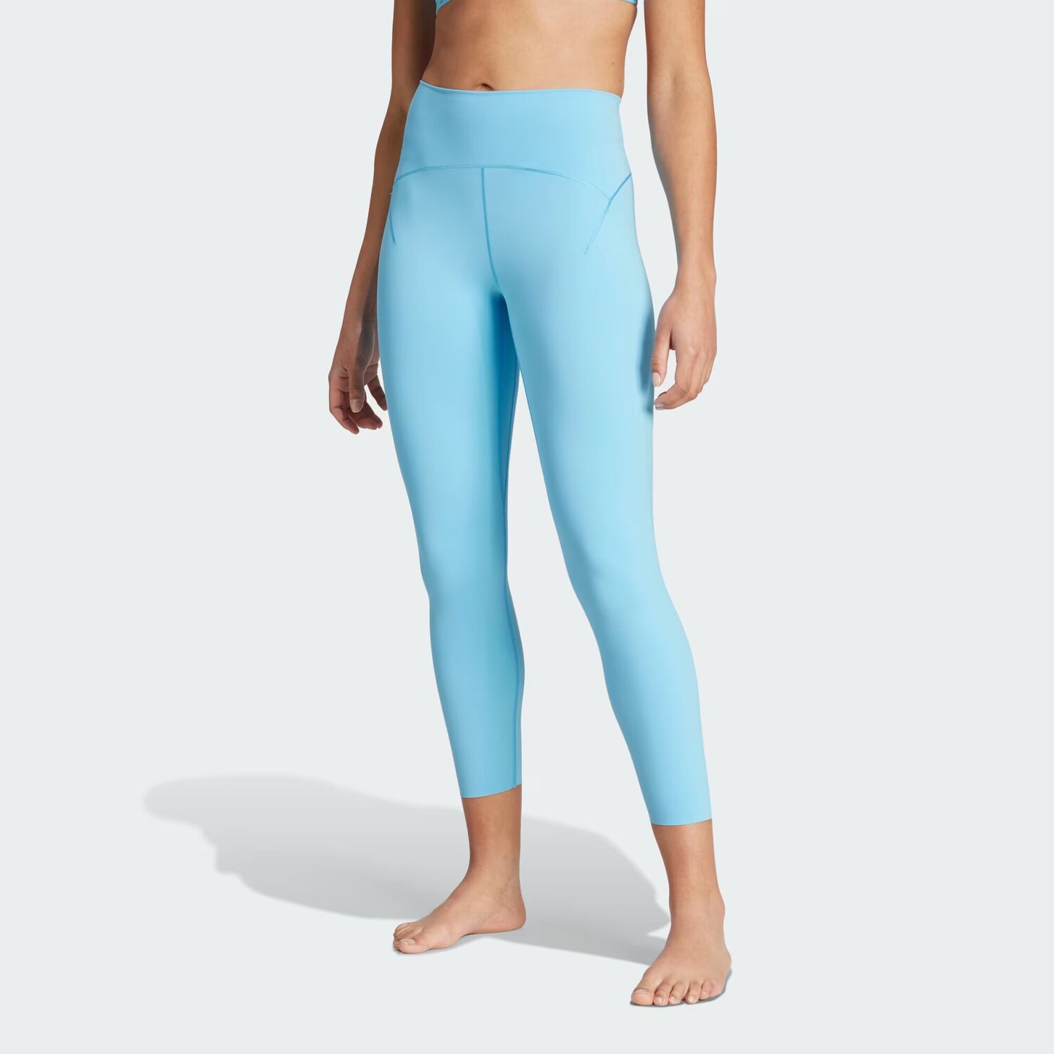 

Леггинсы All Me Luxe 7/8 Adidas, цвет Semi Blue Burst