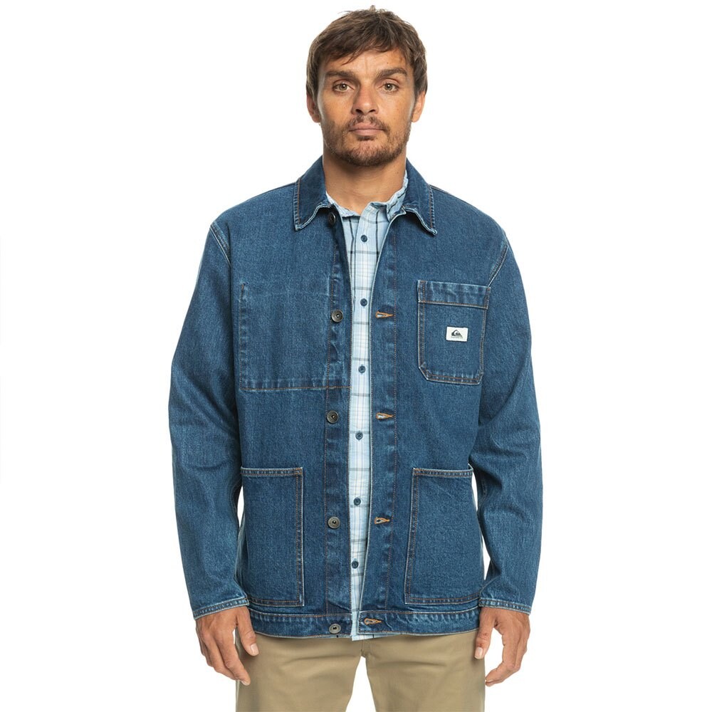 

Куртка Quiksilver Legendary Worker Denim, синий