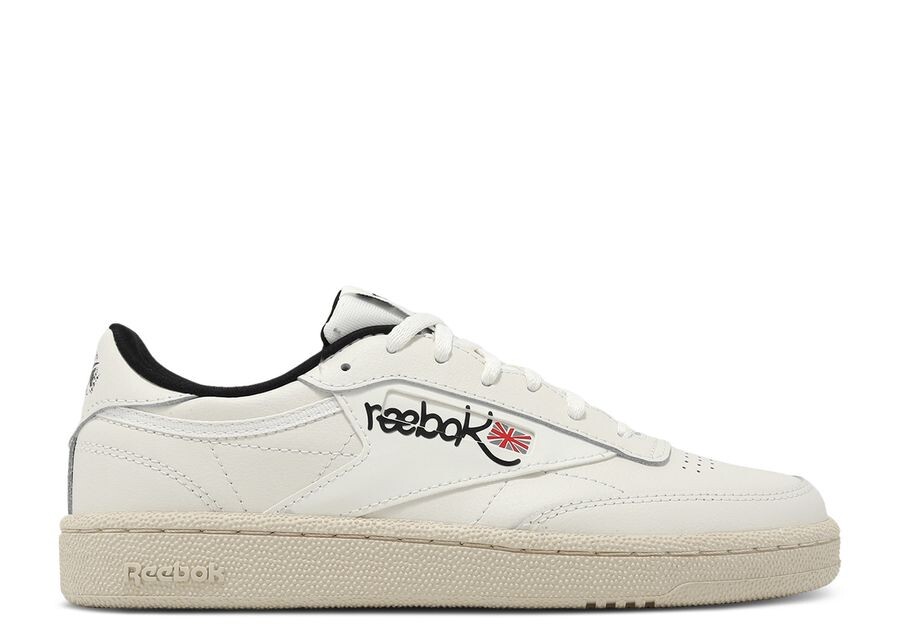 

Кроссовки Reebok Club C 85 'Graffiti Pack - Chalk Paper White', кремовый