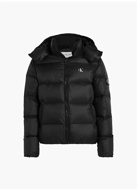 

Черное мужское пальто Calvin Klein Jeans, Черный