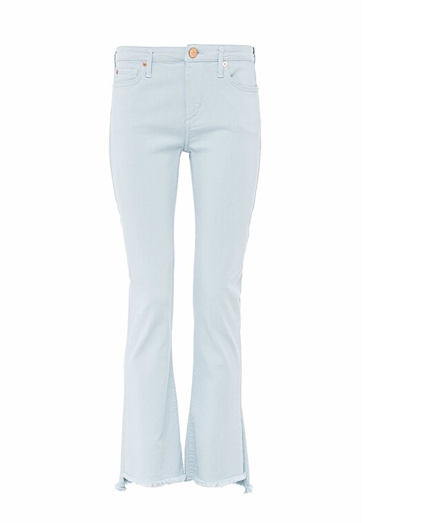 

Расклешенные джинсы True Religion, светло-синий