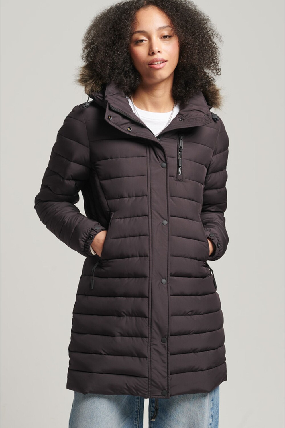 

Куртка Супер Фудзи Superdry, фиолетовый