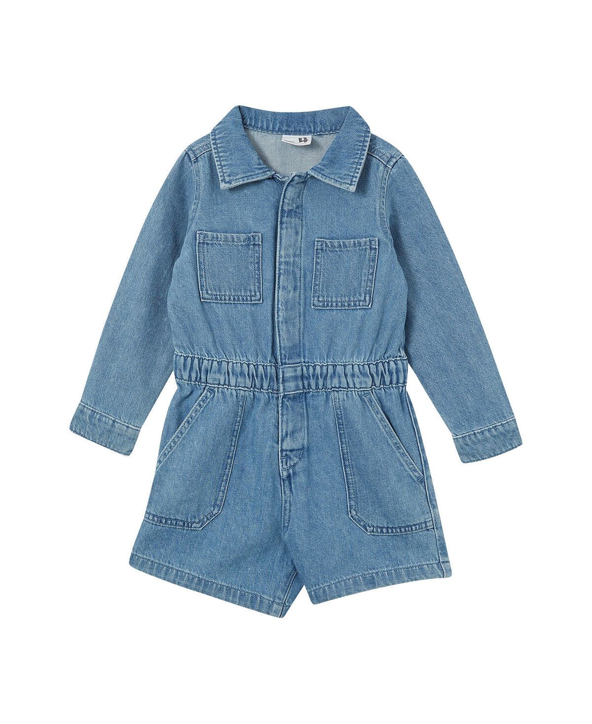 

Джинсовый комбинезон Charlie для маленьких девочек COTTON ON