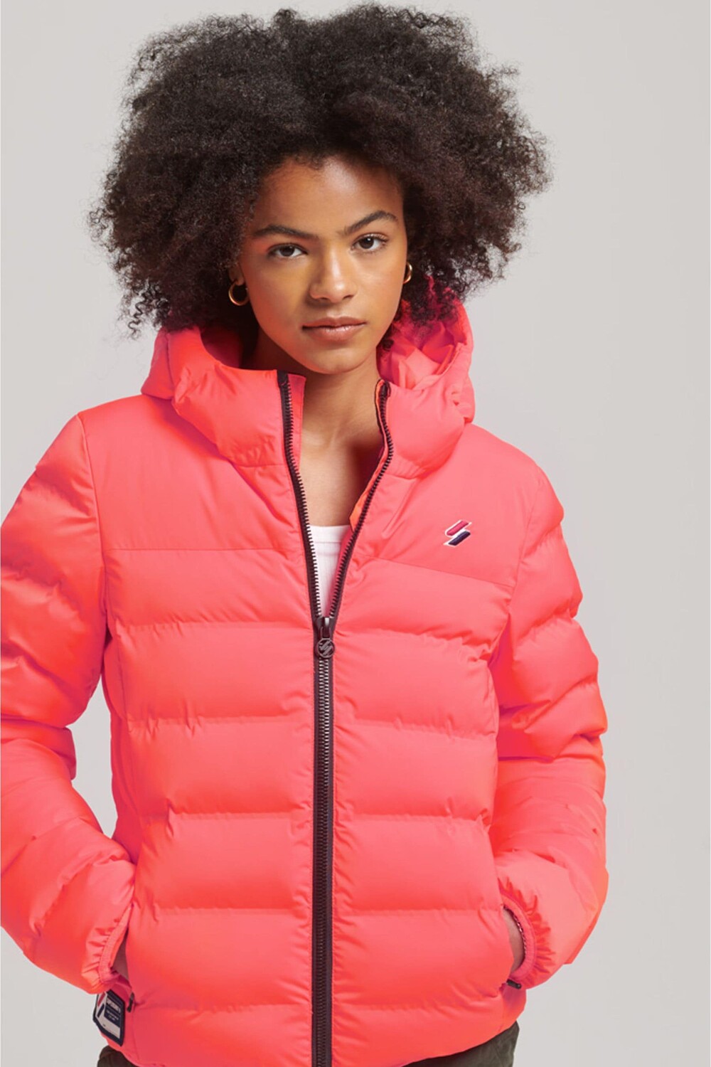 

Теплоизолированная изоляционная куртка Superdry, розовый