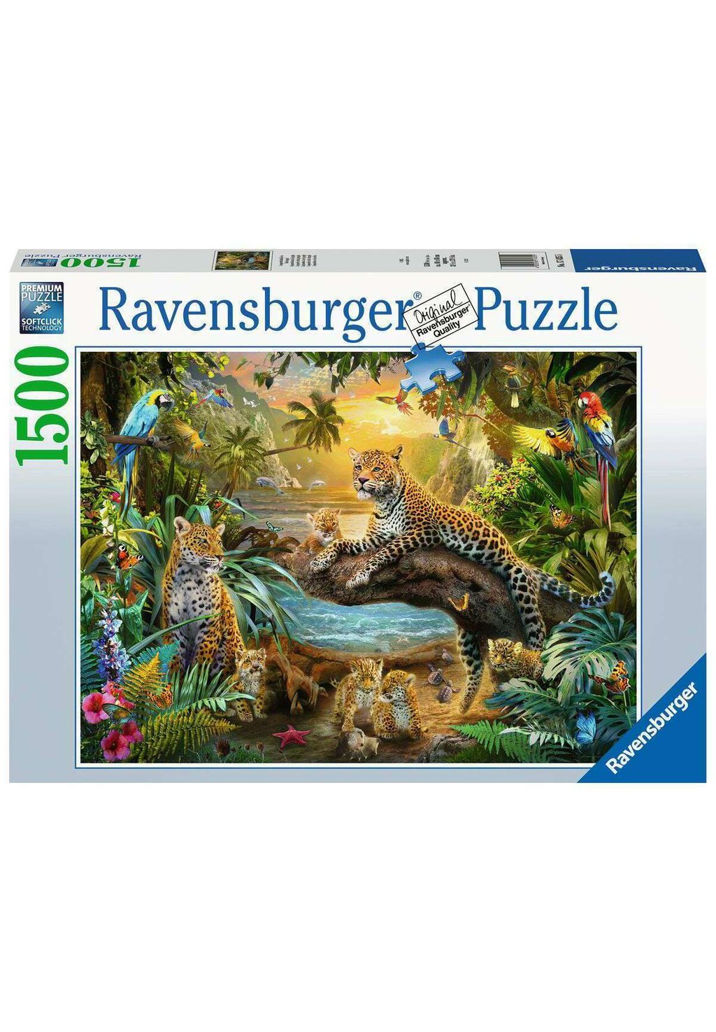 

Пазл LEOPARDENFAMILIE IM DSCHUNGEL Ravensburger, цвет mehrfarbig