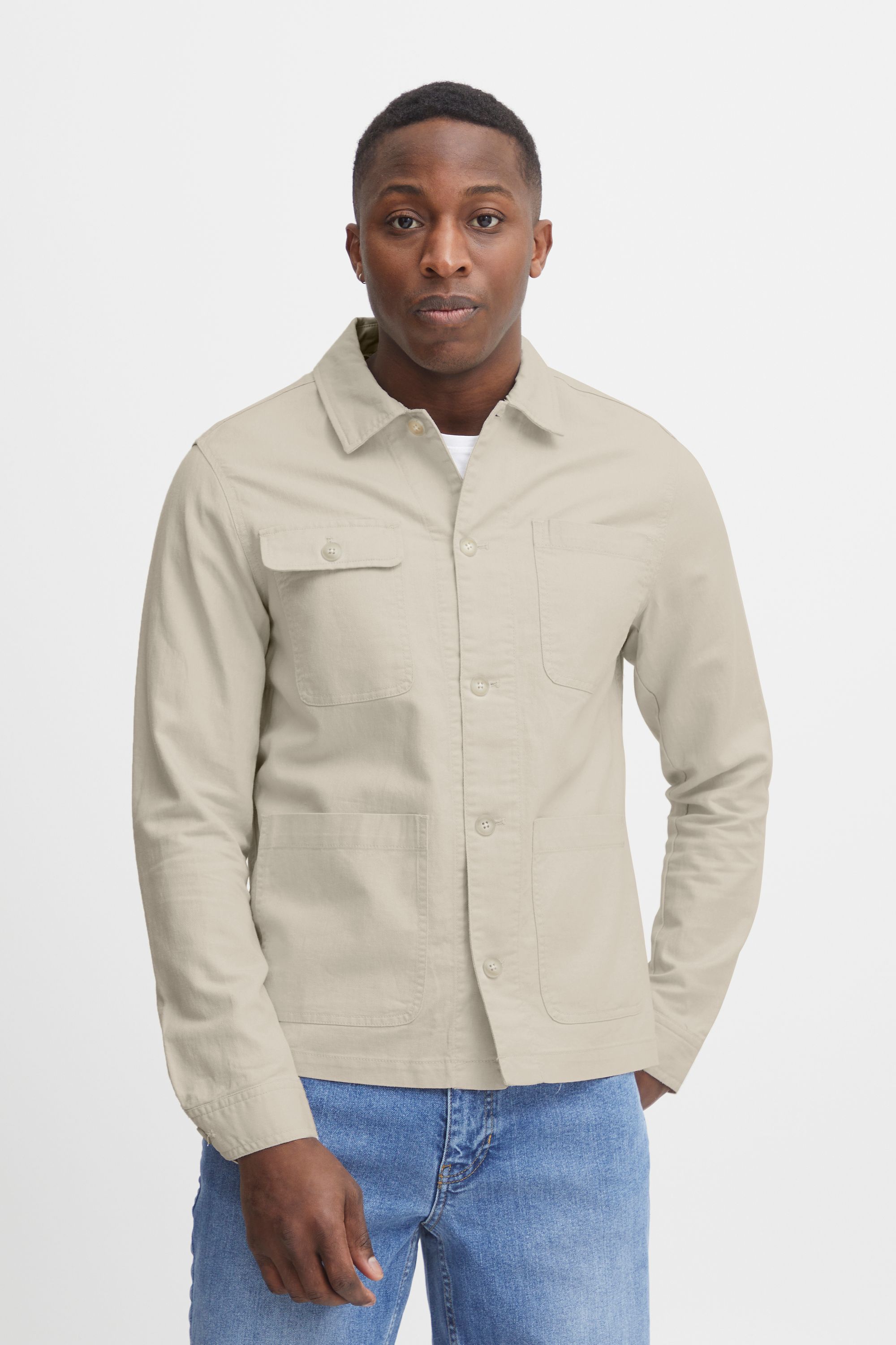 цена Куртка CASUAL FRIDAY Fieldjacket CFJerslev 0050 20504561, натуральный