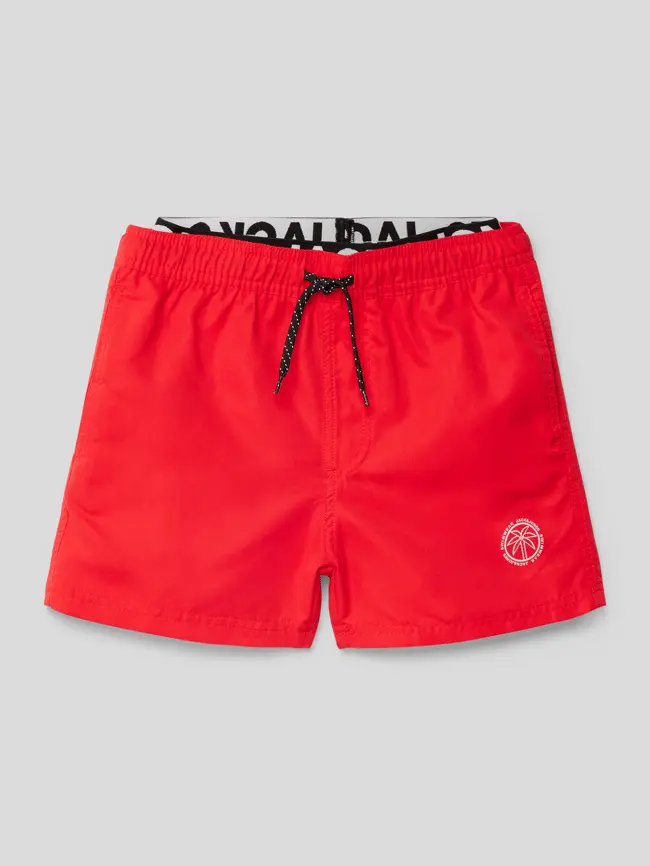 

Плавки с детальной этикеткой модель "FIJI" Jack & Jones, красный