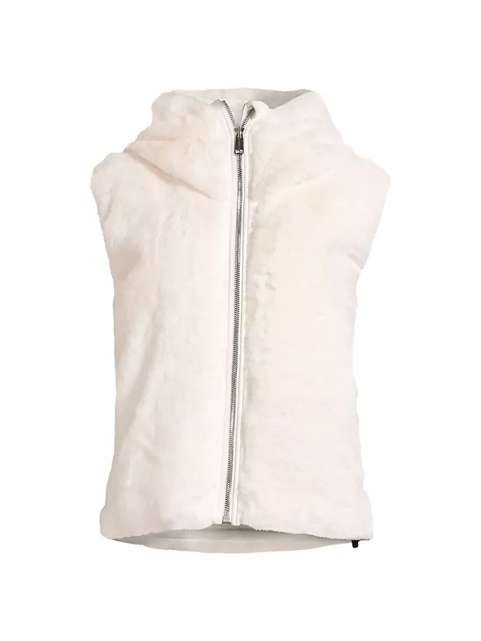 

Жилет из искусственного меха Eva Head Sportswear, слоновая кость