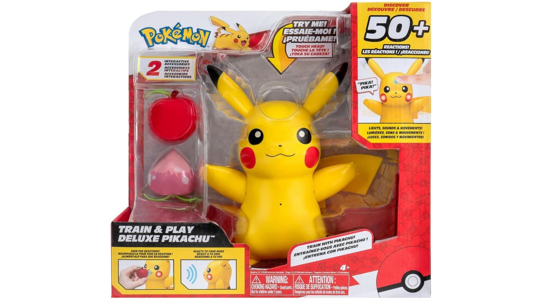 цена Pokémon Интерактивный Делюкс Пикачу