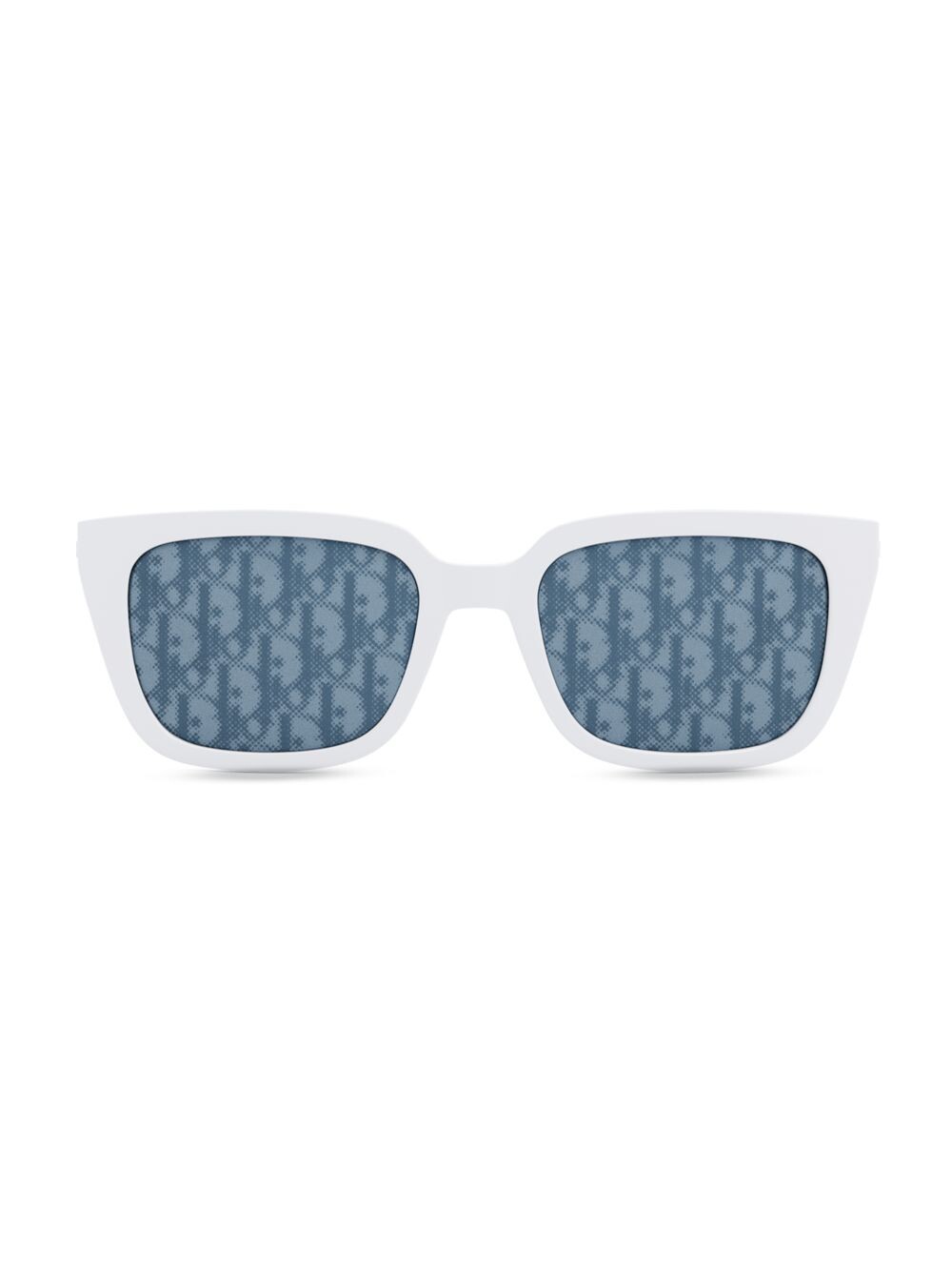 

Солнцезащитные очки Dior B27 S21 53MM с геометрическим рисунком Dior, белый