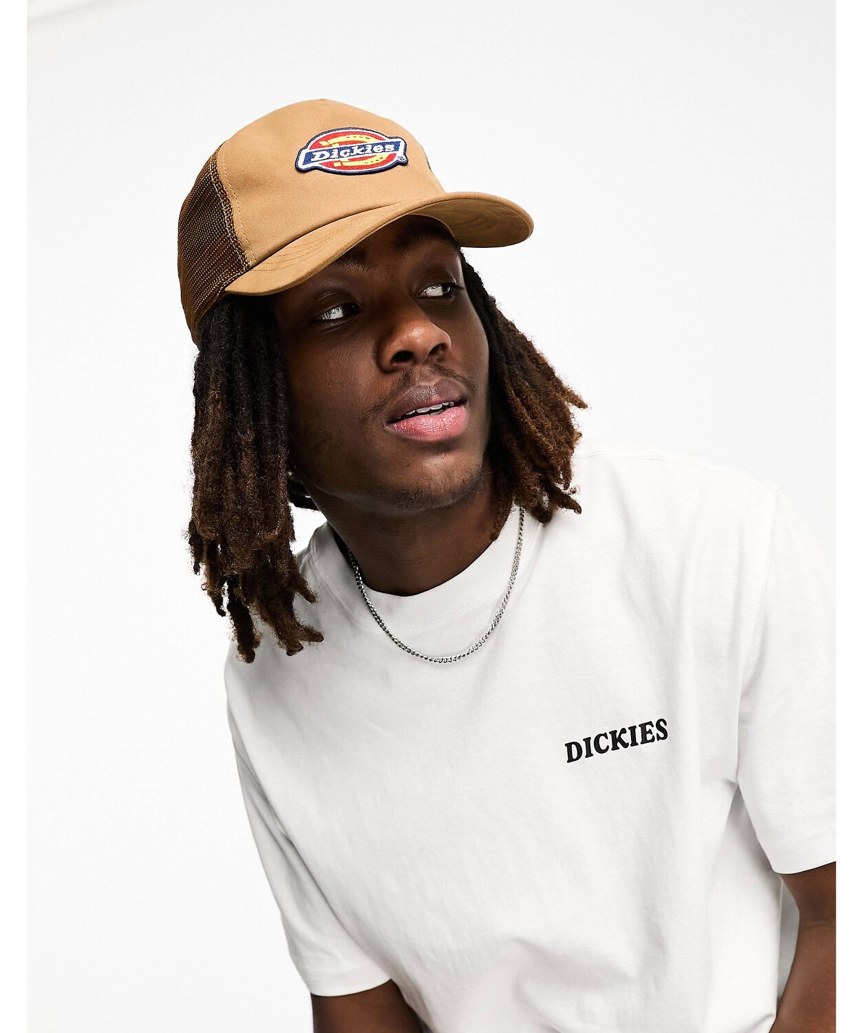 

Коричневая кепка дальнобойщика Dickies sumiton с сетчатой ​​спиной