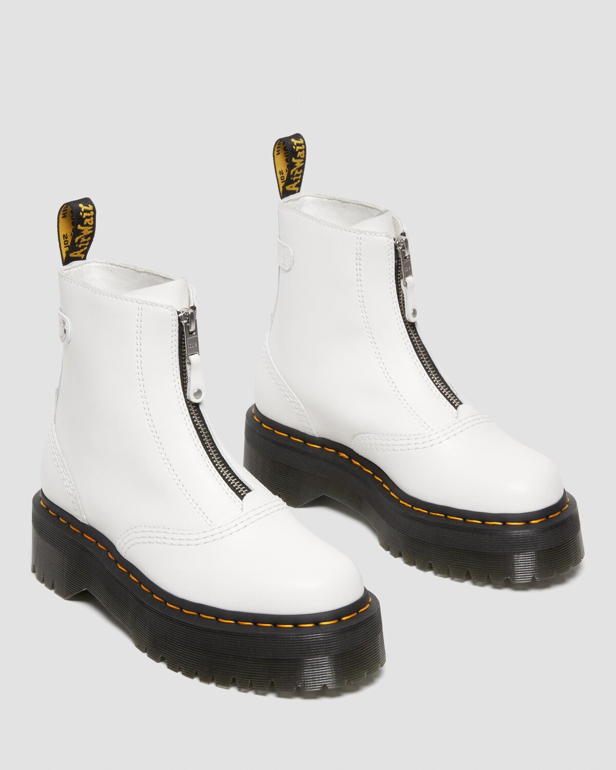 

Кожаные ботинки на платформе Jetta на молнии Sendal Dr. Martens