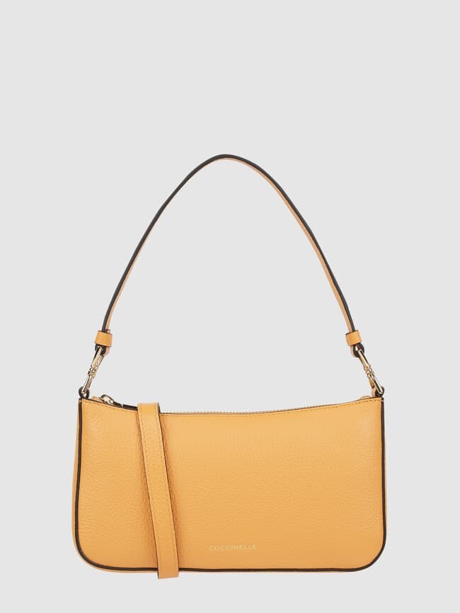 

Сумочка из кожи модель "Bonheur" Coccinelle, абрикос