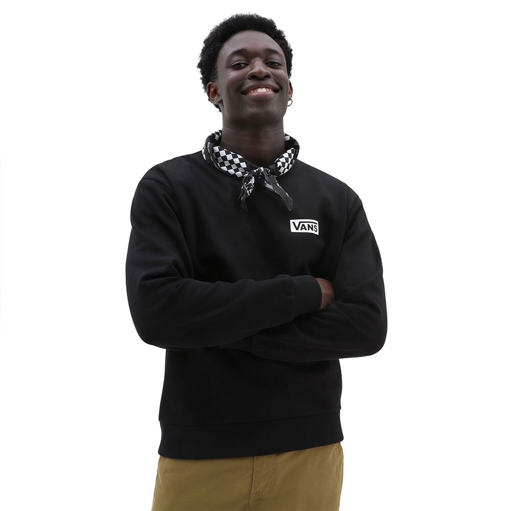 

Толстовка Vans Relaxed Fit Crew, черный