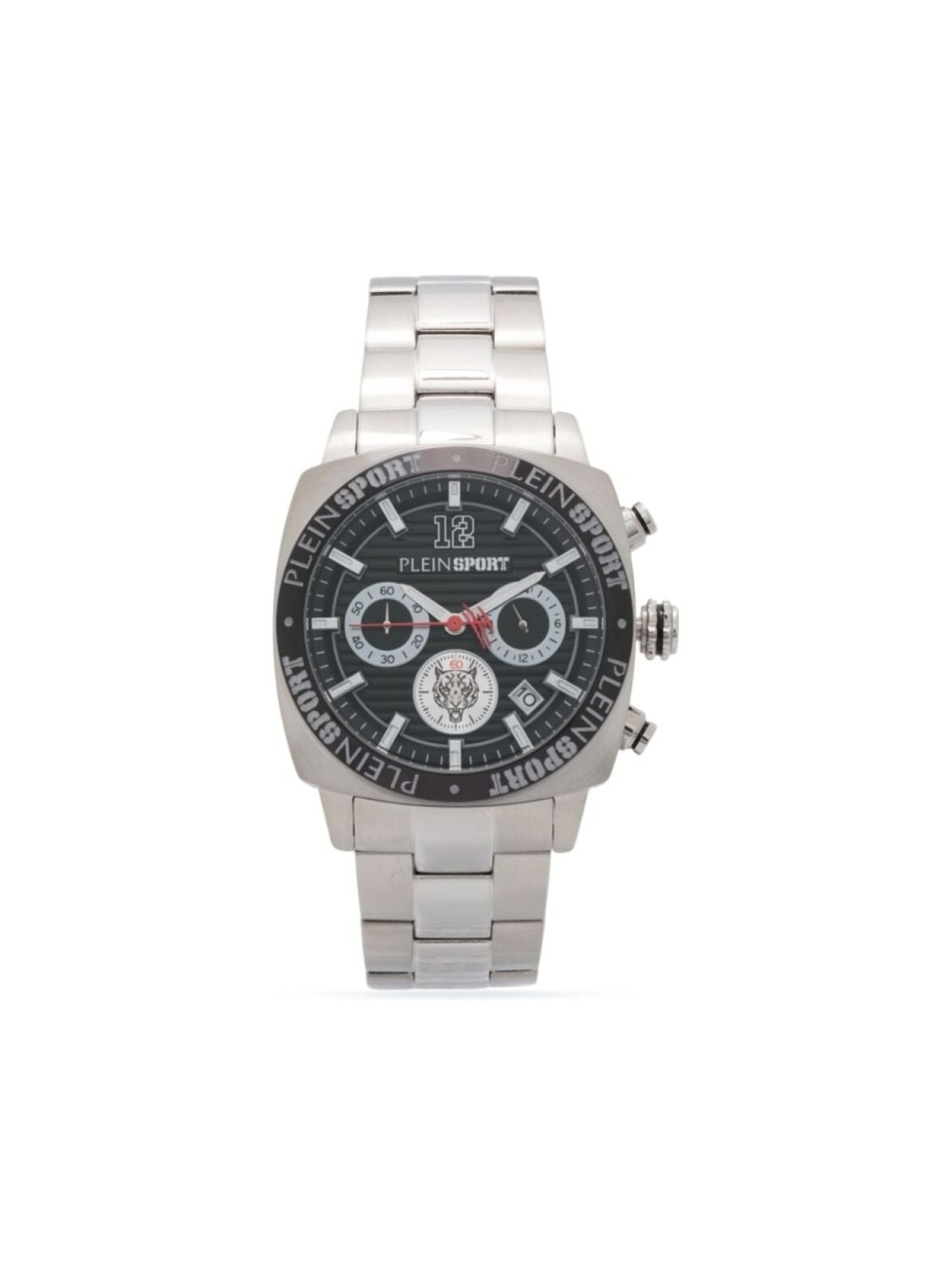 

Plein Sport наручные часы Wildcat Chrono 40 мм, серебристый