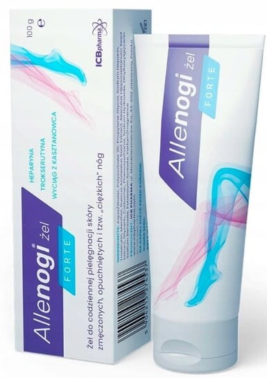 

ICBpharma Allenogi Forte, Гель с конским каштаном и гепарином, 100 г