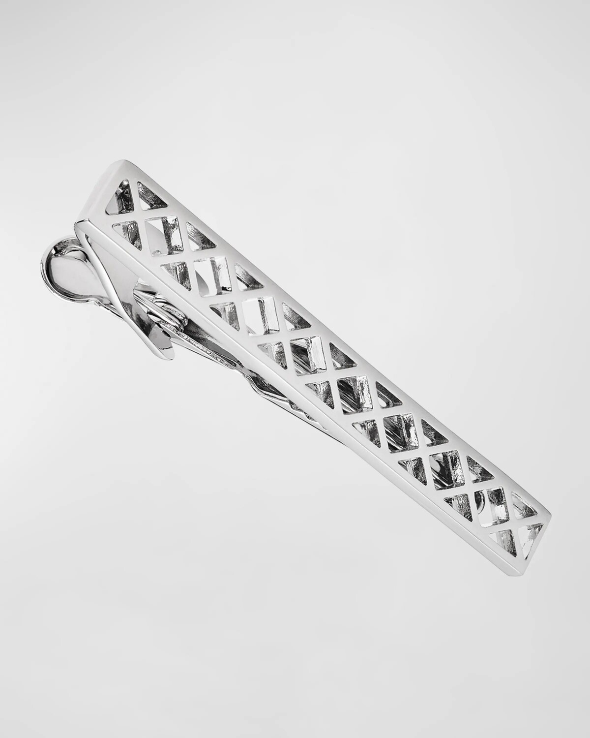 

Мужской галстук Linkup с лазерной резкой Link Up, цвет Silver