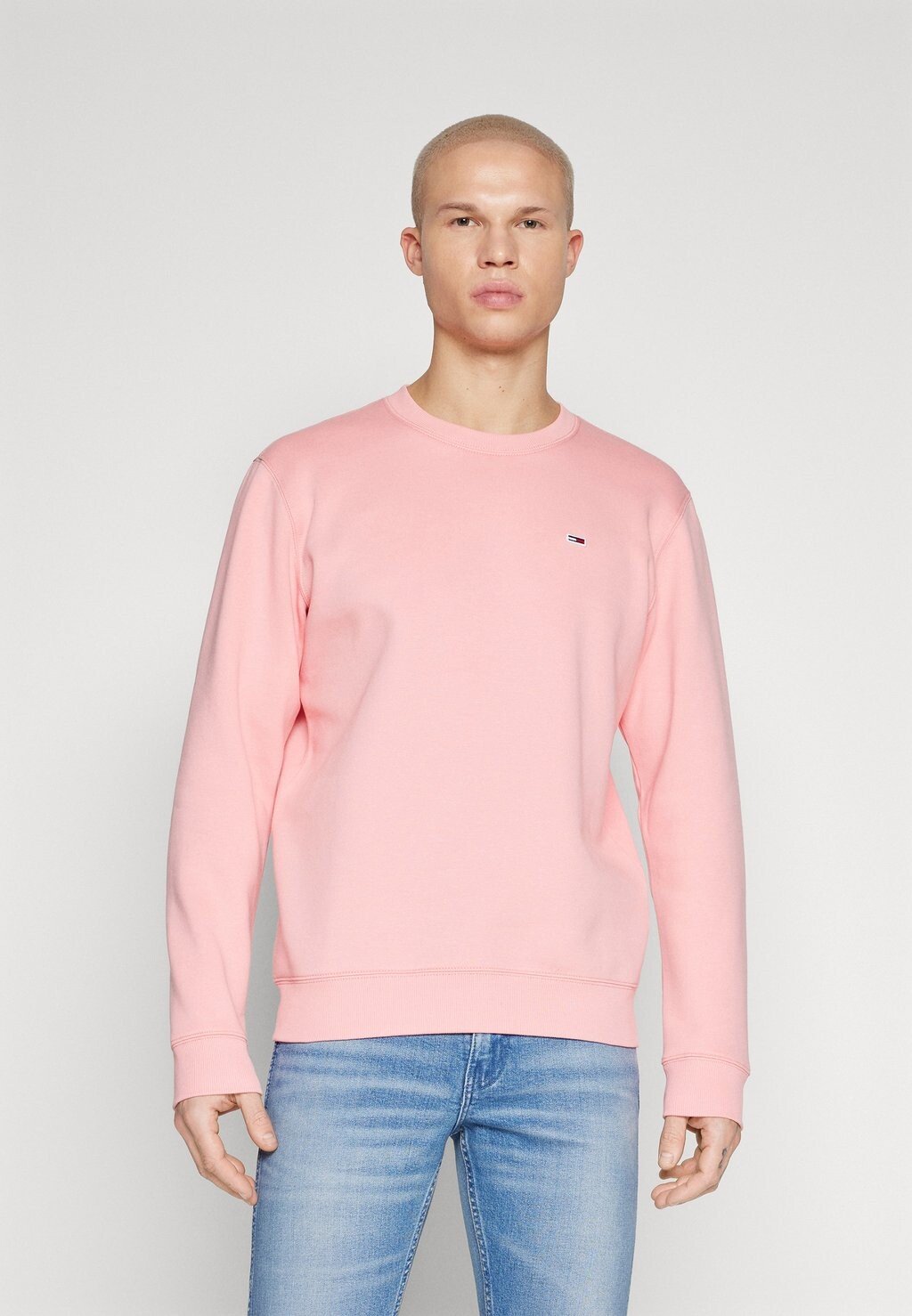 

Толстовка Regular Neck Tommy Jeans, цвет tickled pink