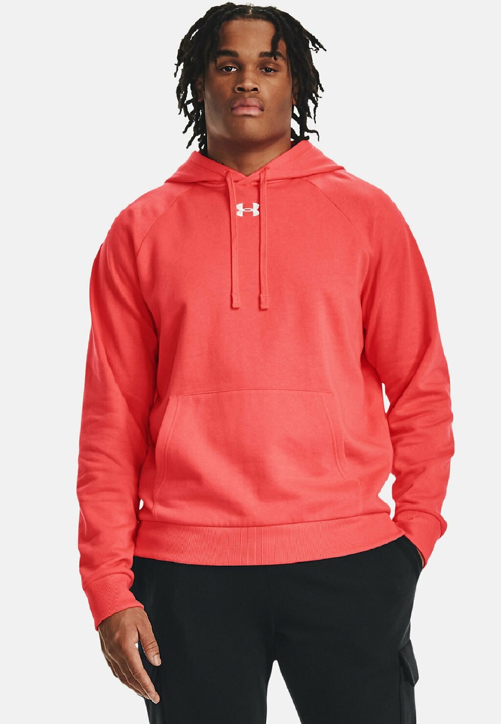 

Толстовка Under Armour RIVAL HOODIE, красный