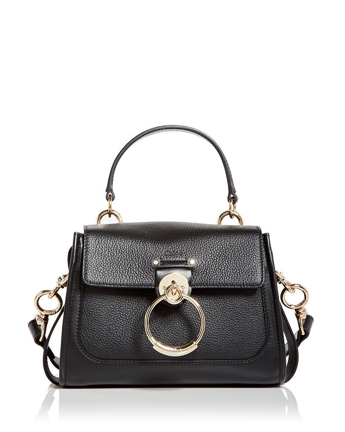 

Кожаная сумка через плечо Mini Tess Day Bag Chloe