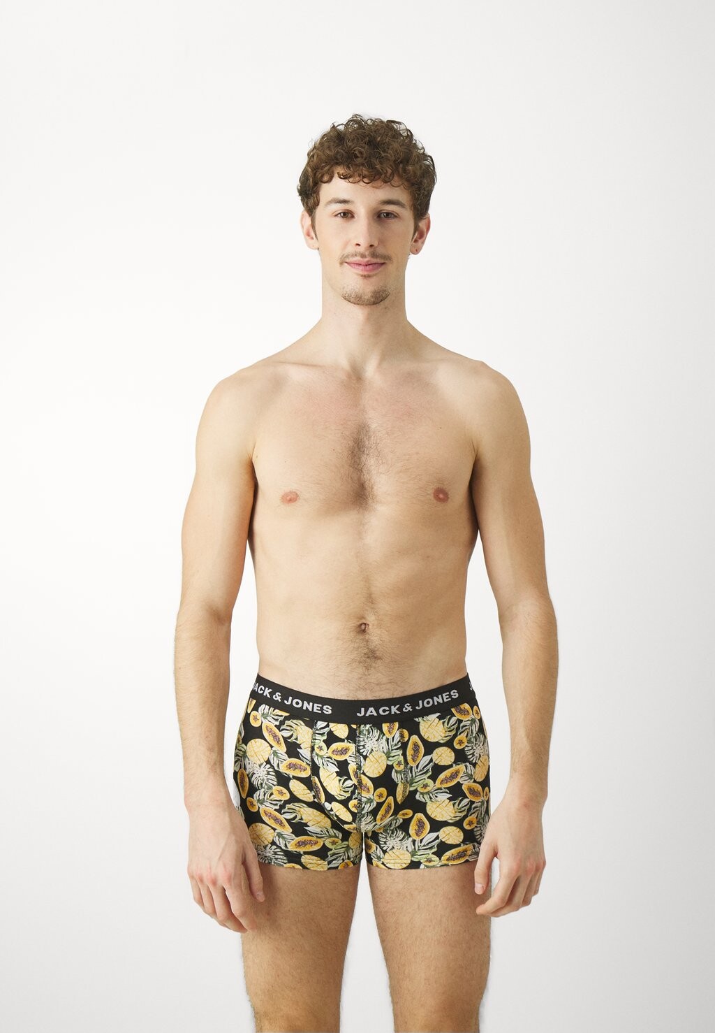 

Трусы JACPAPAYA TRUNKS 5 PACK Jack & Jones, черный