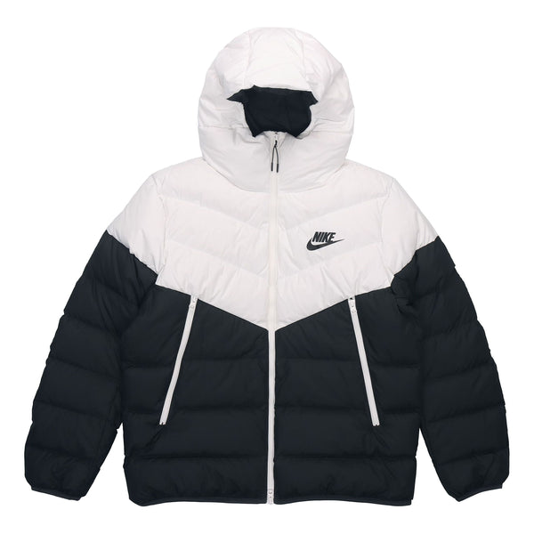 Пуховик Nike Sportswear NSW Down Fill Casual Sports Hooded Jacket Down Jacket Black, черный