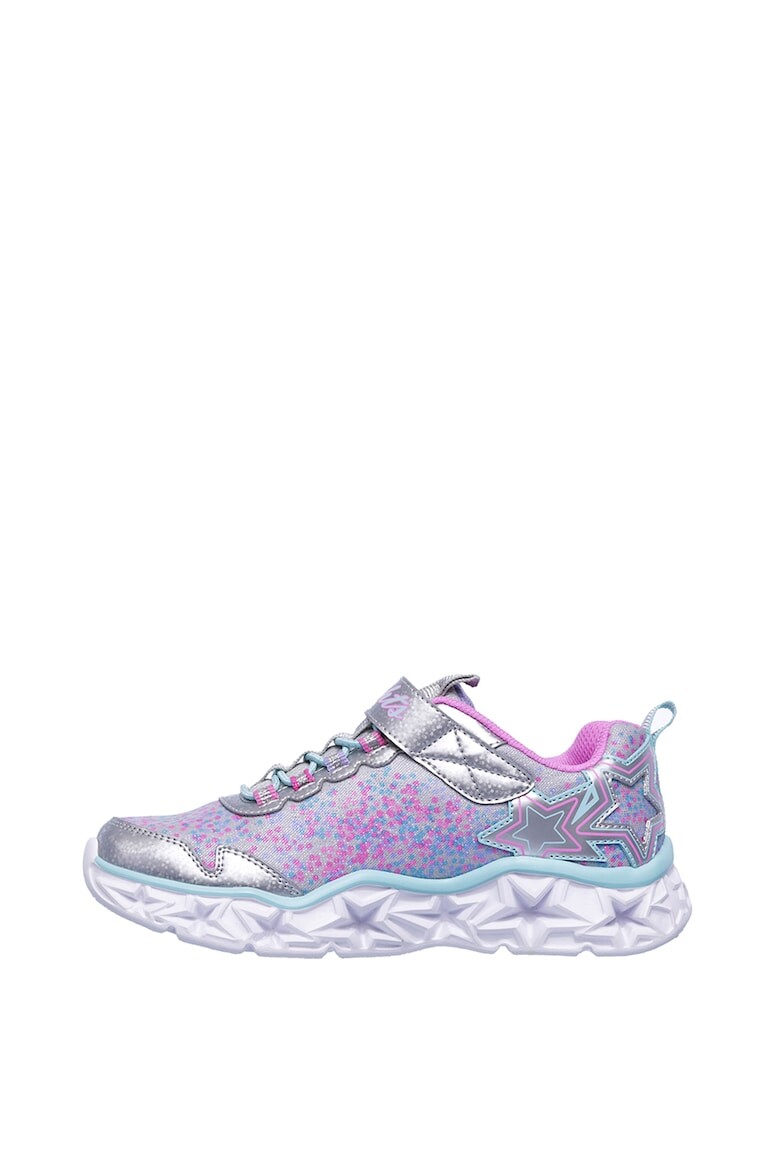 

Кроссовки S Lights Galaxy Lights на липучке Skechers, розовый