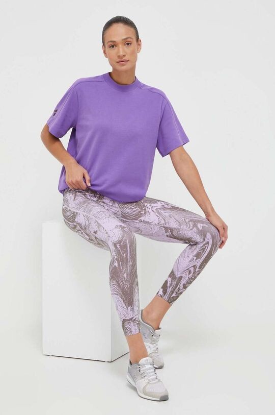 

Футболка adidas by Stella McCartney, фиолетовый