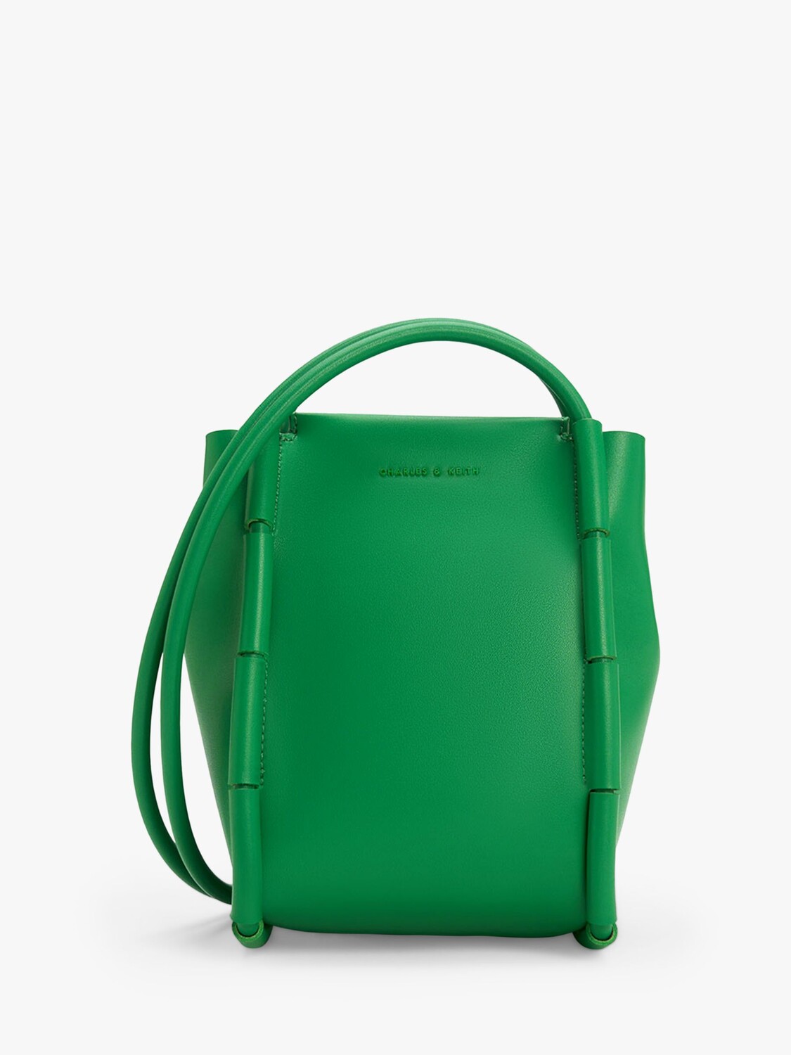 

Сумка через плечо CHARLES & KEITH Machina из искусственной кожи, зеленая