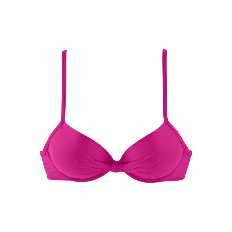 peak топ йога для женщин цвет rosa s.Oliver Beachwear топ бикини на косточках »Испания« для женщин, цвет rosa
