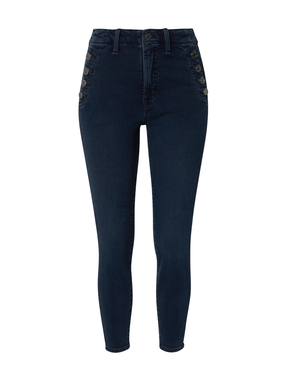 Узкие джинсы Gap, темно-синий узкие джинсы gap черный