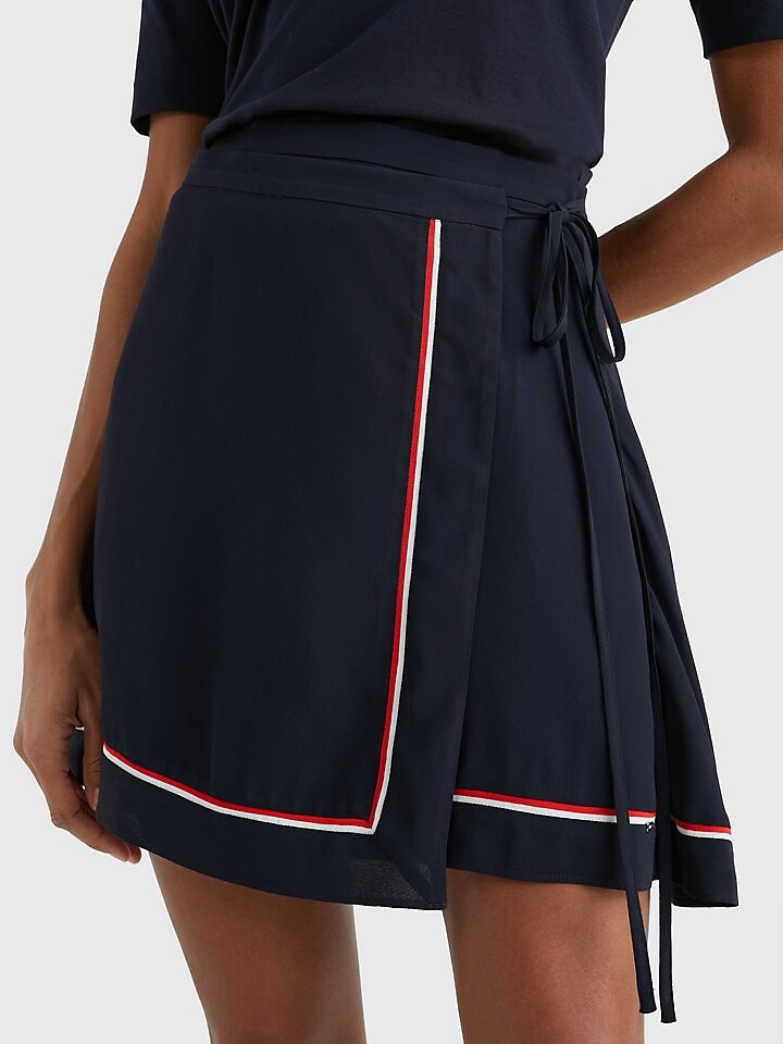 

Мини-юбка с запахом Tommy Hilfiger