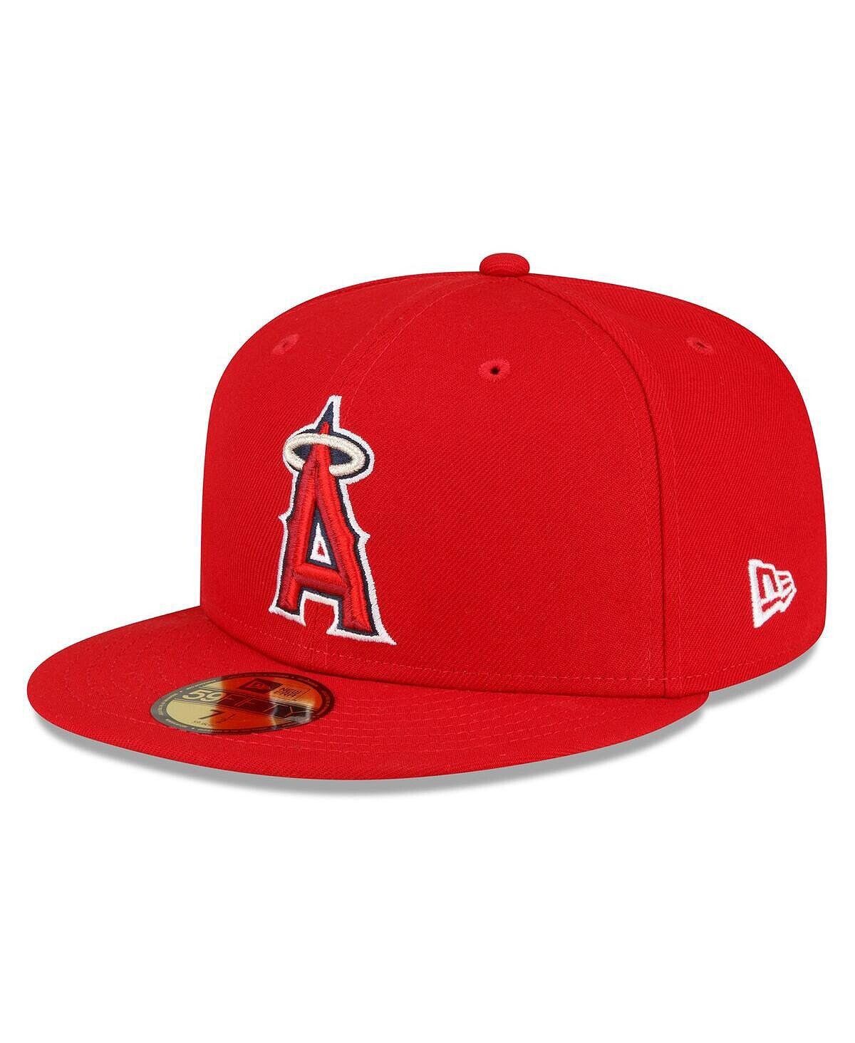 

Мужская красная приталенная шляпа Los Angeles Angels Authentic Collection 59FIFTY New Era