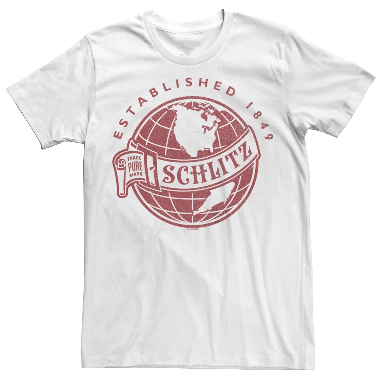 

Мужские кроссовки Pabst Schlitz Goble Est. Футболка 1849 года с графическим рисунком Licensed Character