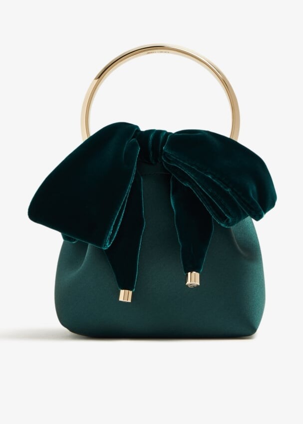 

Сумка Jimmy Choo Bon Bon Bucket, зеленый