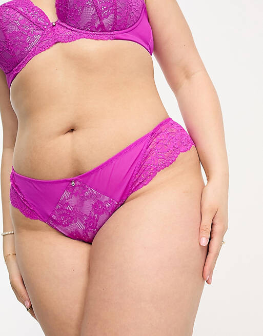 

Фиолетово-сиреневые трусы в бразильском стиле Ann Summers Curve Sexy Lace Planet