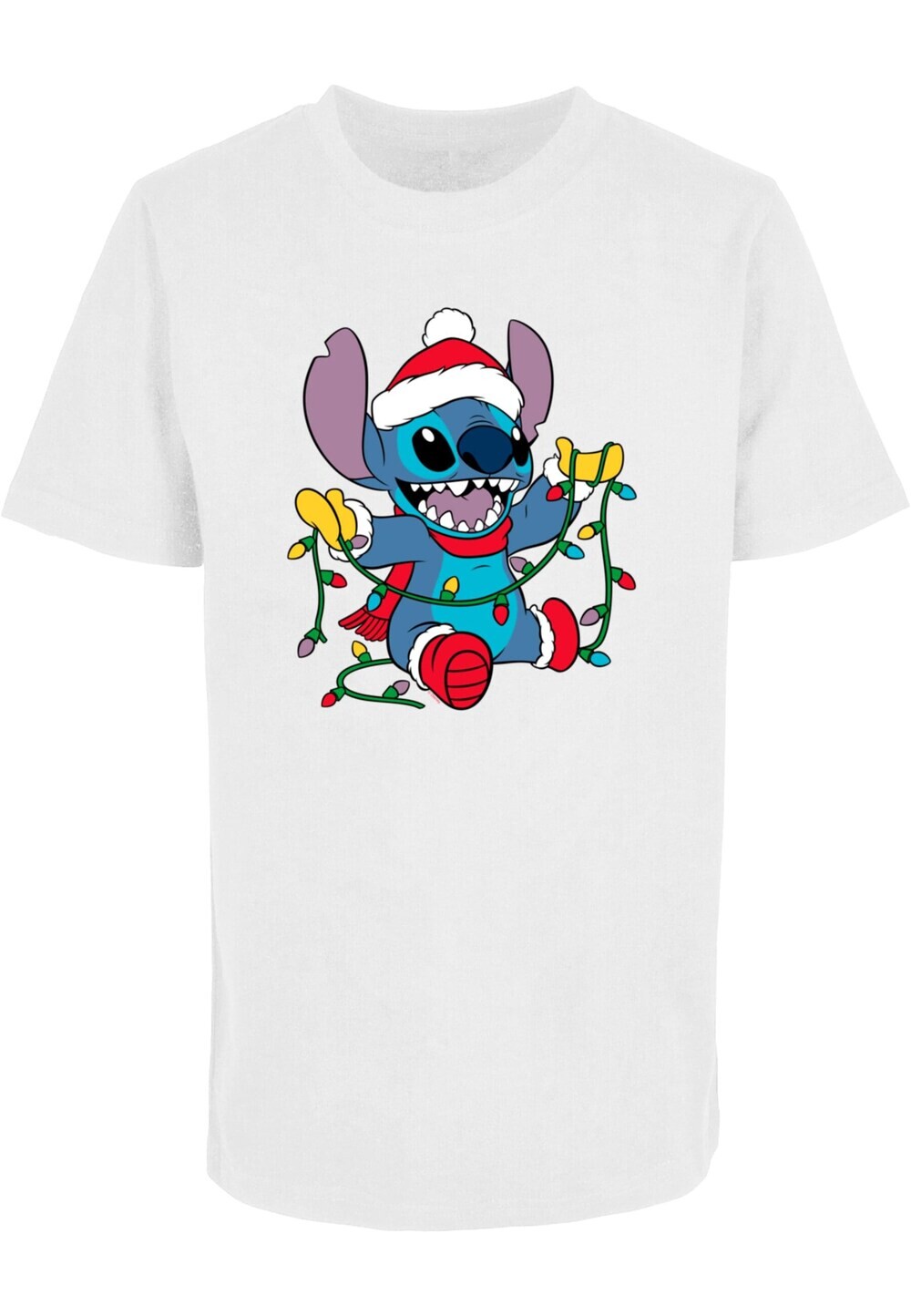 

Рубашка ABSOLUTE CULT Lilo And Stitch - Christmas Lights, белый