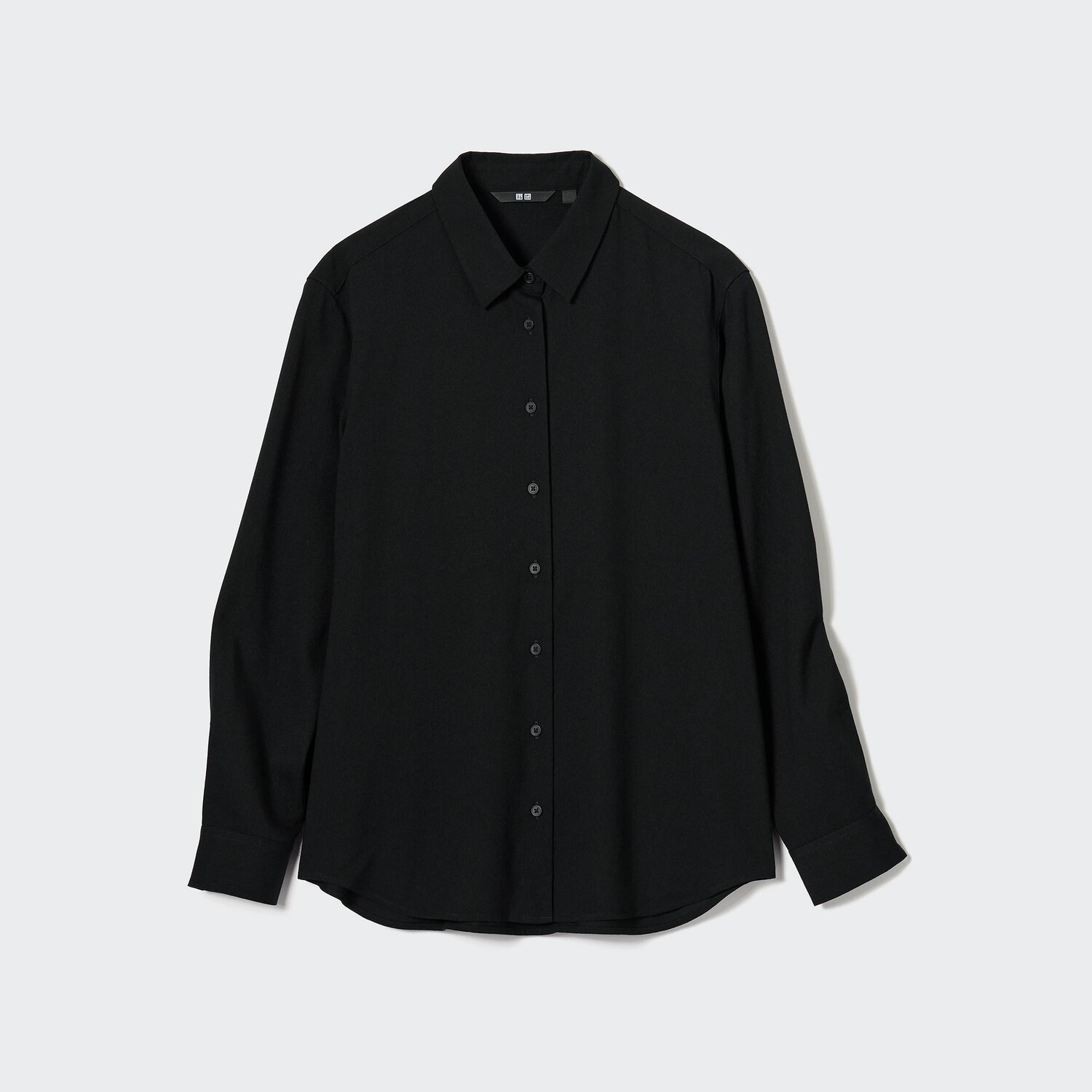 

Блузка UNIQLO из вискозы, черный