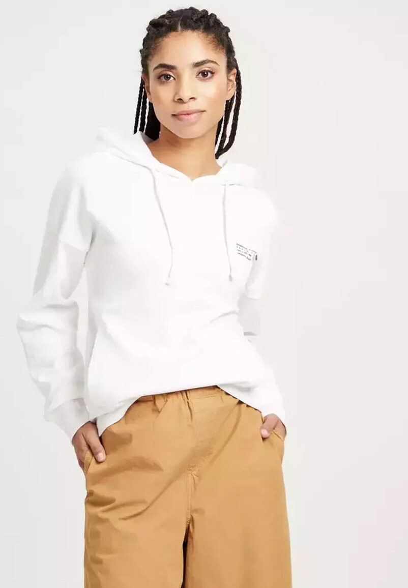 

Толстовка с капюшоном Cross Jeans, молочный