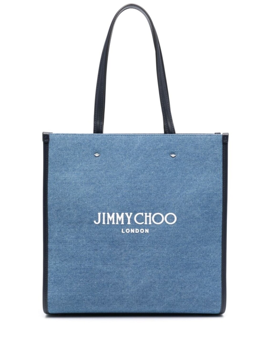 

Jimmy Choo сумка-тоут с логотипом, синий
