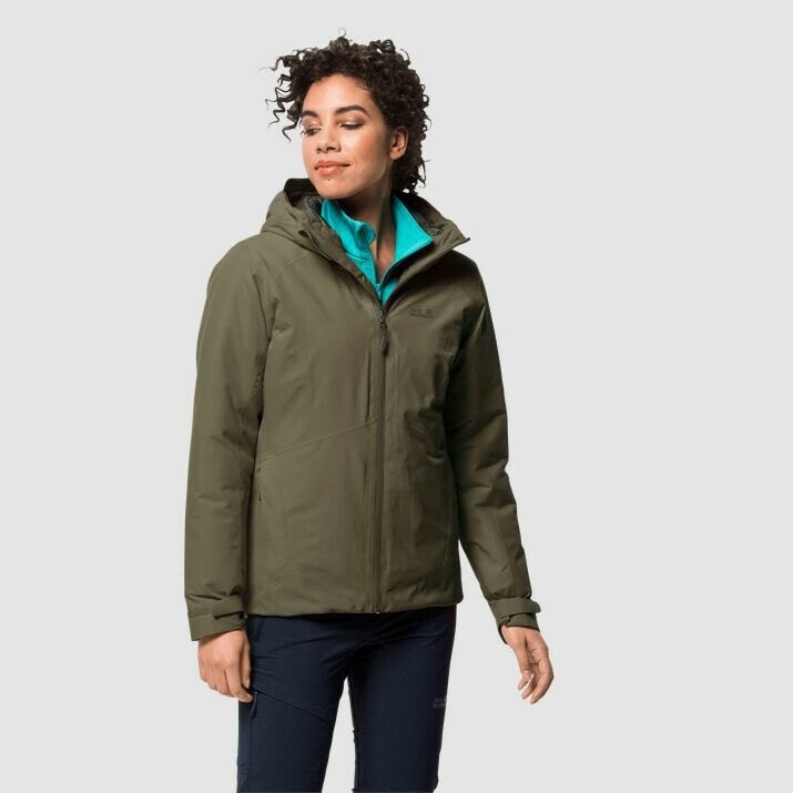 

Куртка Jack Wolfskin Argon Storm Xxl Hooded, зеленый