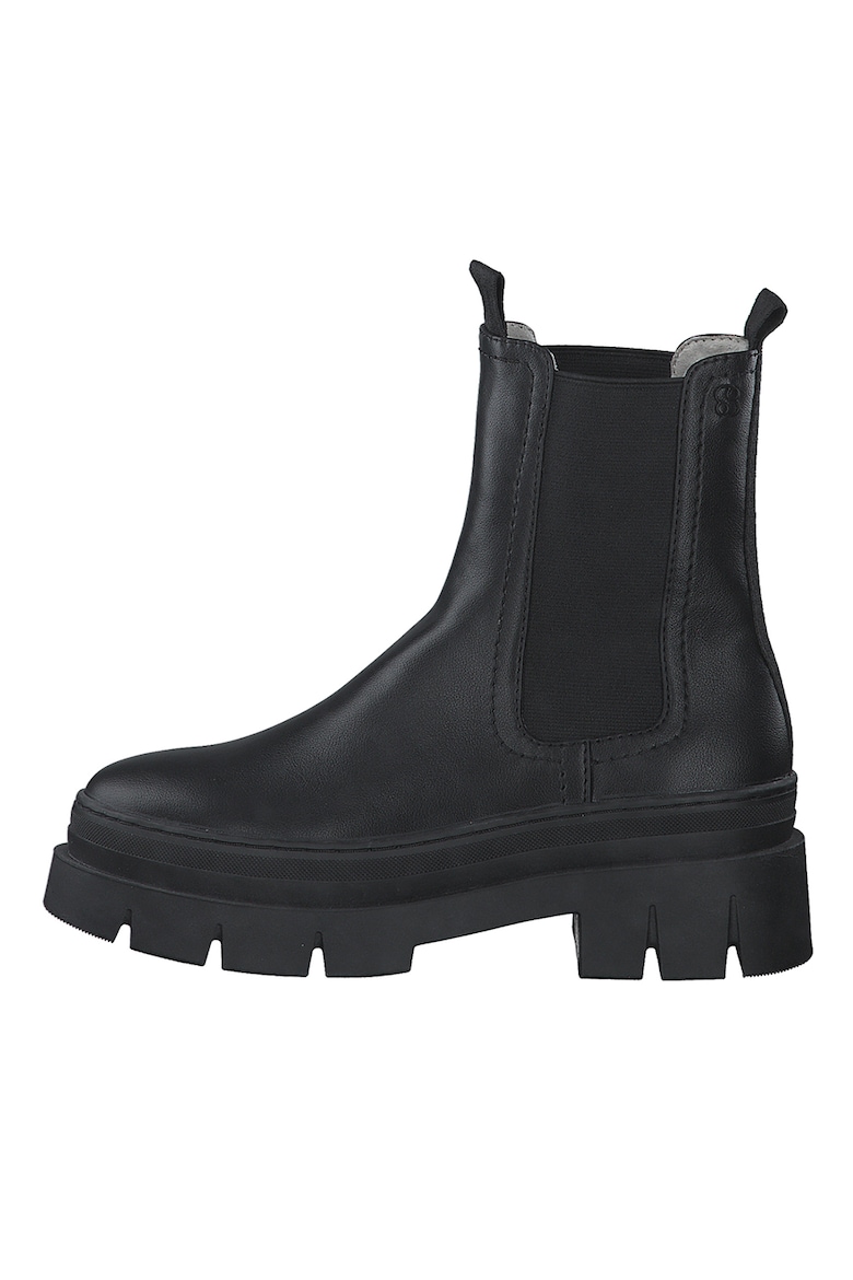 Ботинки челси из экокожи S Oliver, черный ботинки челси s oliver размер 40 бежевый