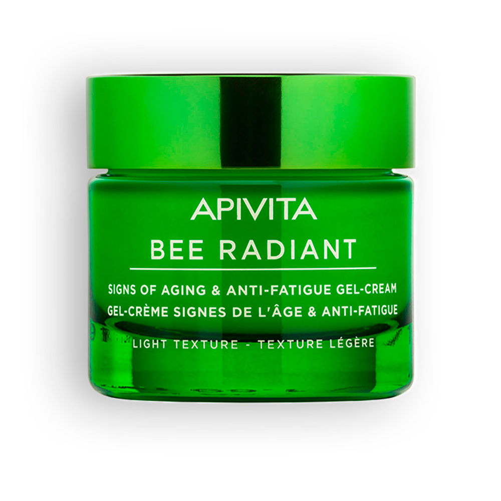 Увлажняющий крем для ухода за лицом Bee radiant gel-crema signos de la edad y antifatiga Apivita, 50 мл apivita крем для кожи вокруг глаз 15 мл apivita bee radiant
