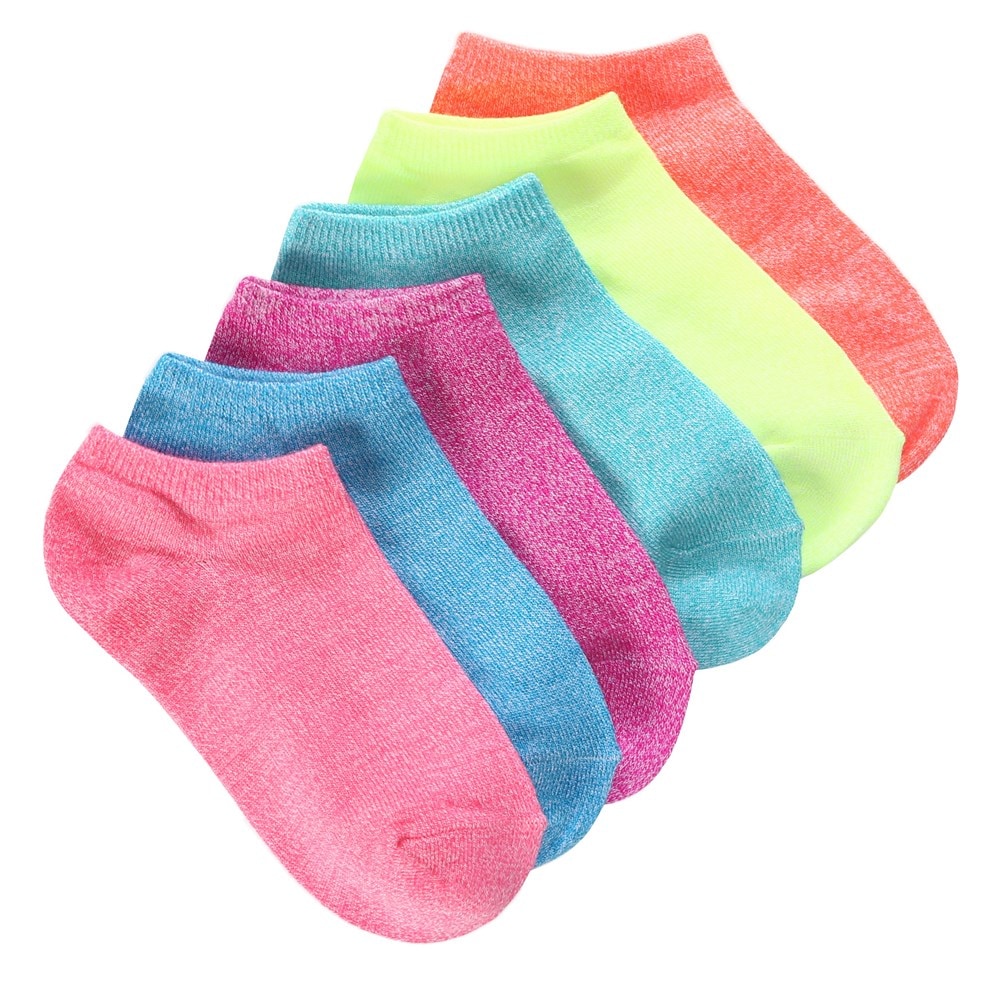 Набор из 6 детских носков-невидимок Sof Sole, мультиколор